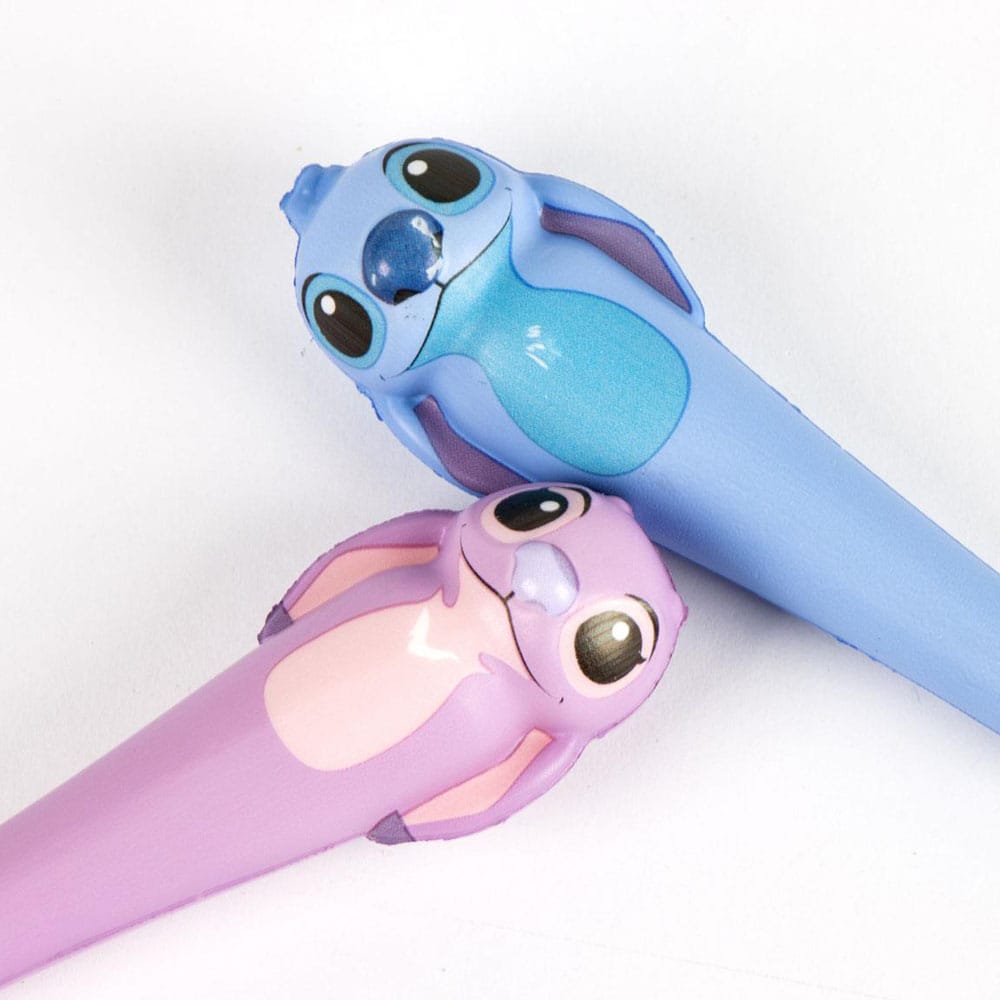 Loli & Stitch Squishy ball pen 2-Pack  8445484559378