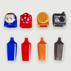 Stranger Thinigs Highlighters 4-Pack  8445484579680