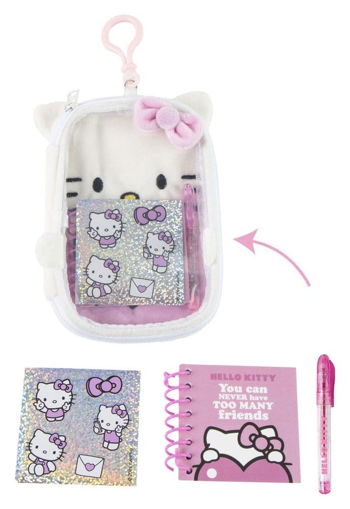 Sanrio Plush Stationery Set Hello Kitty 8445484633467