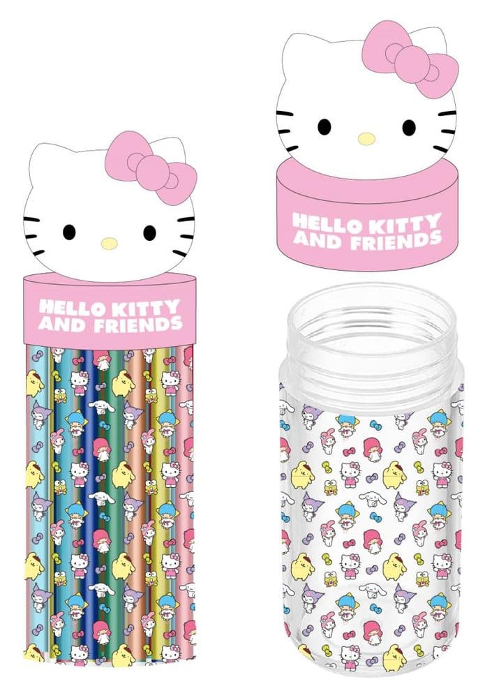 Sanrio Pencil Case with Accessories Hello Kitty 8445484633894