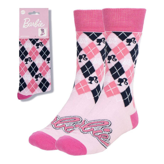 Barbie Socks Logo Pink 36-43   8445484436327