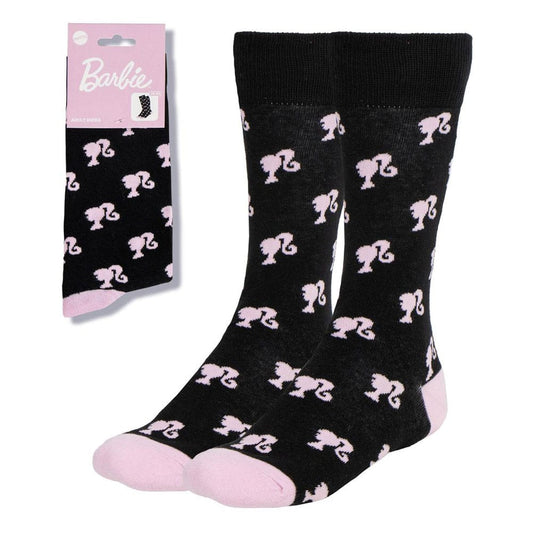 Barbie Socks Logo Black 36-43   8445484436365