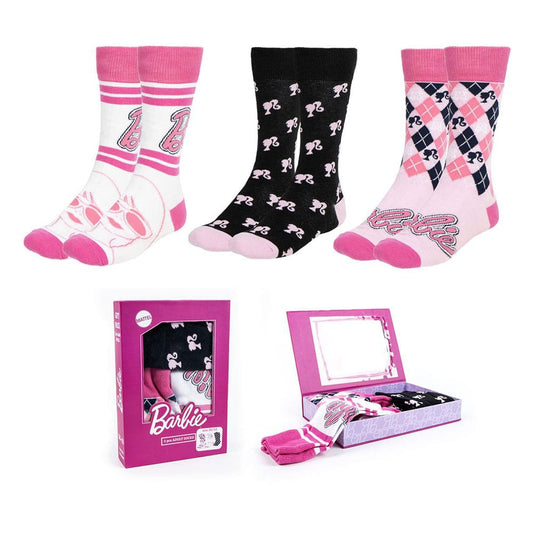 Barbie Socks 3-Pack 36-43  8445484436679