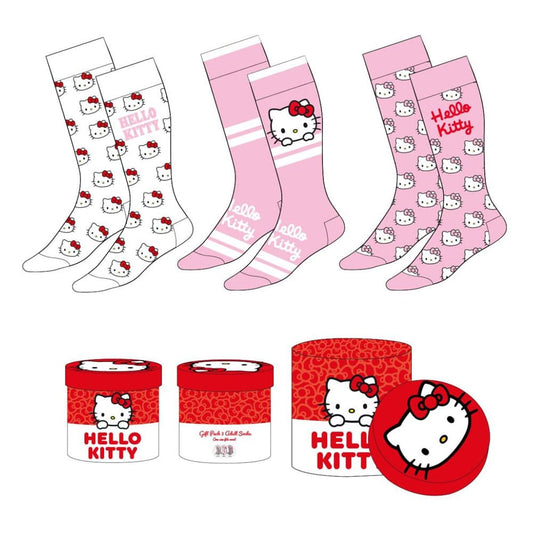 Sanrio Socks 3-Pack Hello Kitty 36-43 8445484544633