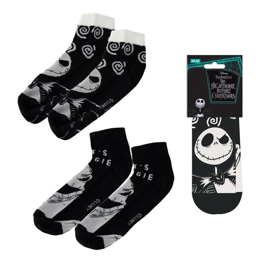 Nightmare before Christmas Ankle socks 2-packs 36-43 8445484593822