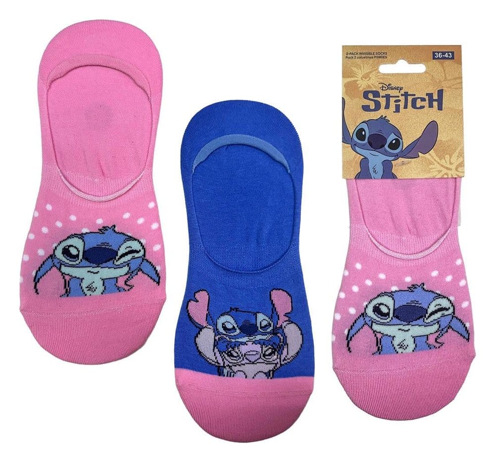 Disney Socks 2-Pack Stitch Pinkies 36-43 8445484594003