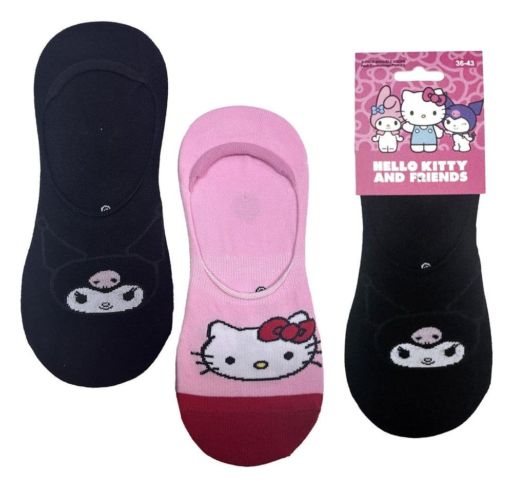 Sanrio Socks 2-Pack Hello Kitty Pinkies 36-43 8445484594027