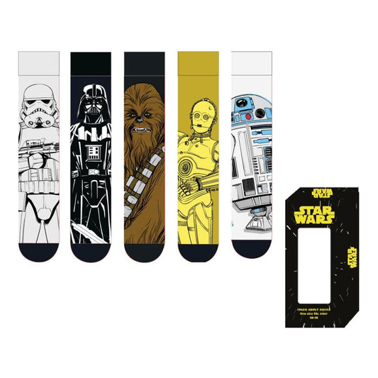 Star Wars Socks 5-Pack 38-45  8445484623178