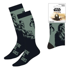 Star Wars: The Mandalorian Socks Mandalorian & Grogu 38-45  8445484623338