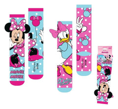 Disney Socks with Applications Minnie Mouse 27-34 8445484648539