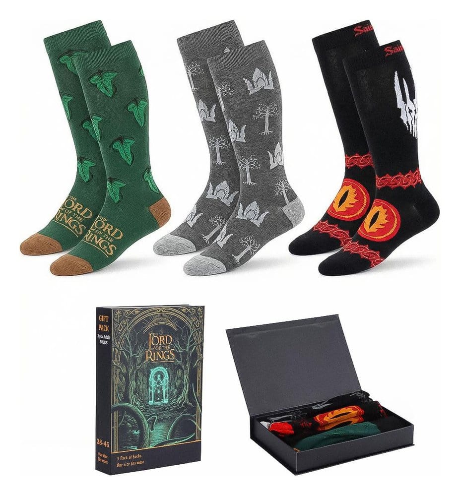The Lord of the Rings Socks 3-Pack 38-45 8445484684353