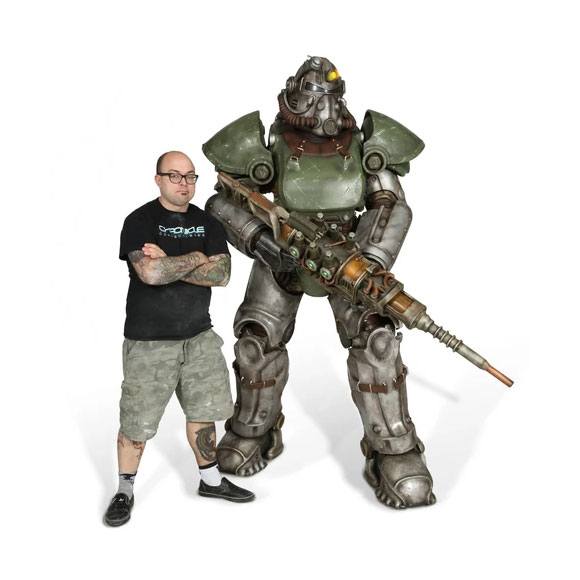 Fallout 4 Life-Size Statue T-51B Power Armor 213 Cm - Amuzzi