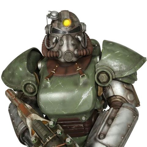 Fallout 4 Life-Size Statue T-51b Power Armor 213 cm 0681920039150