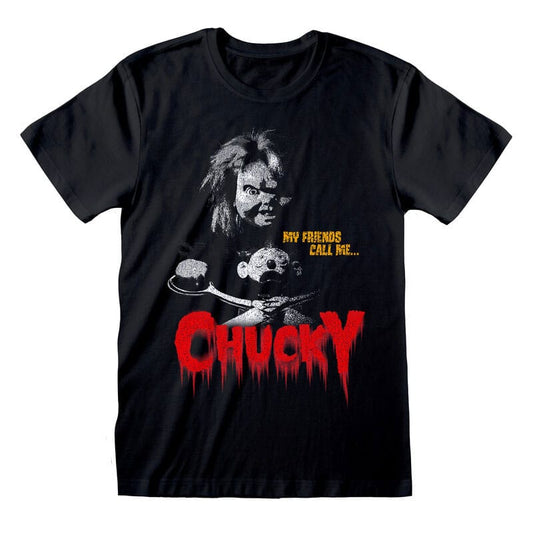 Child´s Play T-Shirt My friends Call Me Chucky Size L 5056599733770