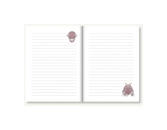 Spirited Away Notebook No Face Plush 9781797204284
