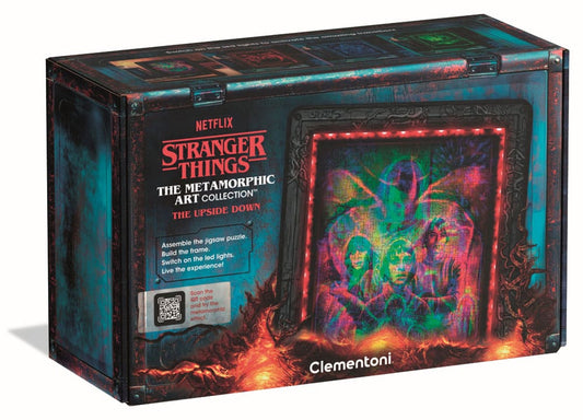 Stranger Things Metamorphic Art Collection Jigsaw Puzzle with Light-Up Effect The Upside (520 pieces) 8005125351558