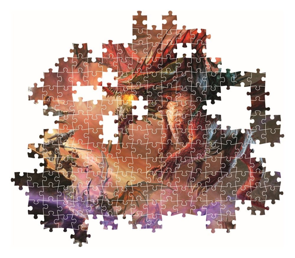 Dungeons & Dragons Gaming Puzzle Collection Jigsaw Puzzle Dragon Attack (500 pieces) 8005125355617
