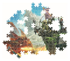 Dungeons & Dragons Gaming Puzzle Collection Jigsaw Puzzle Attack of the Dragon (500 pieces) 8005125355624