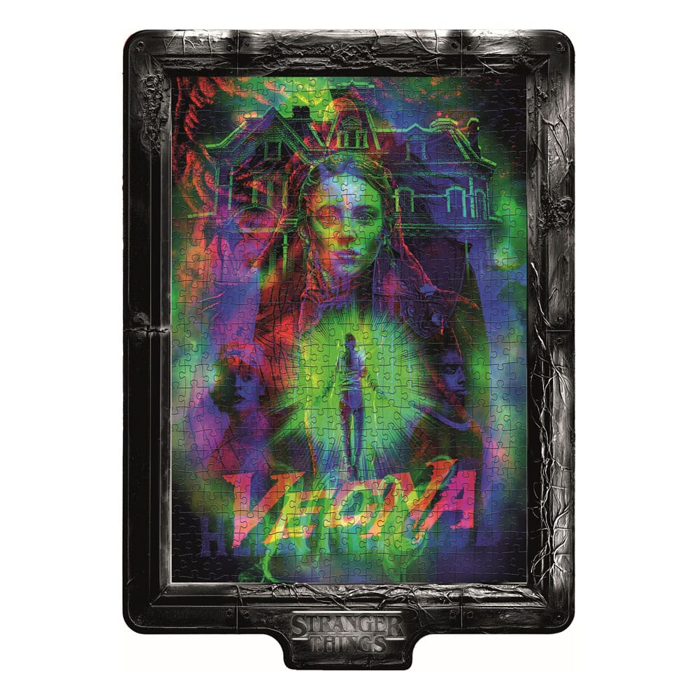 Stranger Things Metamorphic Art Collection Jigsaw Puzzle with Light-Up Effect Vecna (520 pieces) 8005125356102