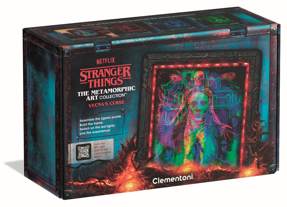 Stranger Things Metamorphic Art Collection Jigsaw Puzzle with Light-Up Effect Vecna (520 pieces) 8005125356102