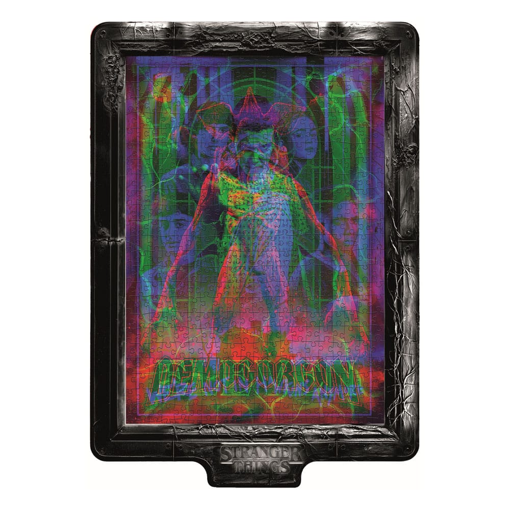 Stranger Things Metamorphic Art Collection Jigsaw Puzzle with Light-Up Effect Demogorgon (520 pieces) 8005125356119