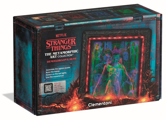 Stranger Things Metamorphic Art Collection Jigsaw Puzzle with Light-Up Effect Demogorgon (520 pieces) 8005125356119