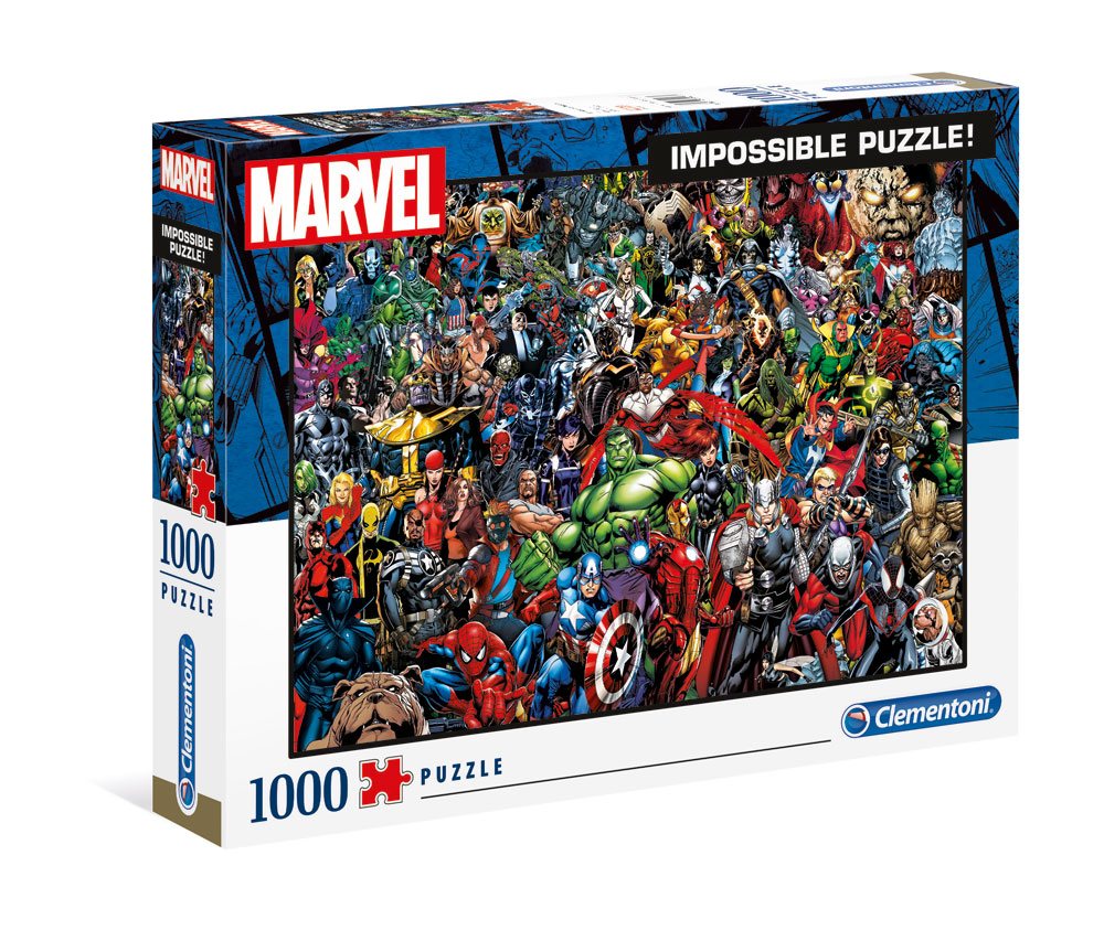 Marvel 80th Anniversary Impossible Puzzle Characters 8005125394111
