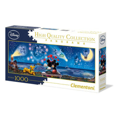 Disney Panorama Jigsaw Puzzle Mickey & Minnie (1000 pieces) 8005125394494