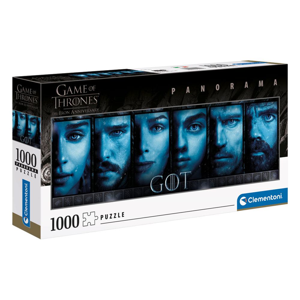 Game of Thrones Panorama Jigsaw Puzzle Faces (1000 pieces) 8005125395903