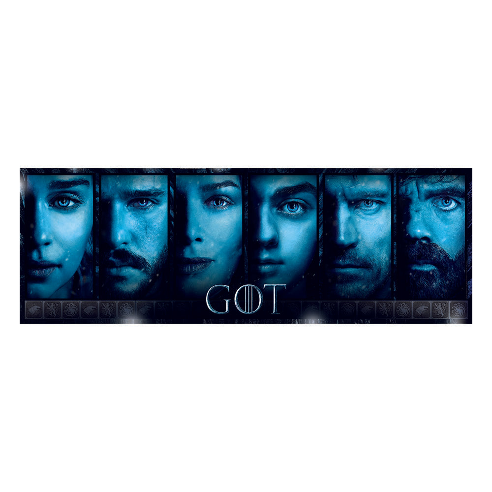 Game of Thrones Panorama Jigsaw Puzzle Faces (1000 pieces) 8005125395903