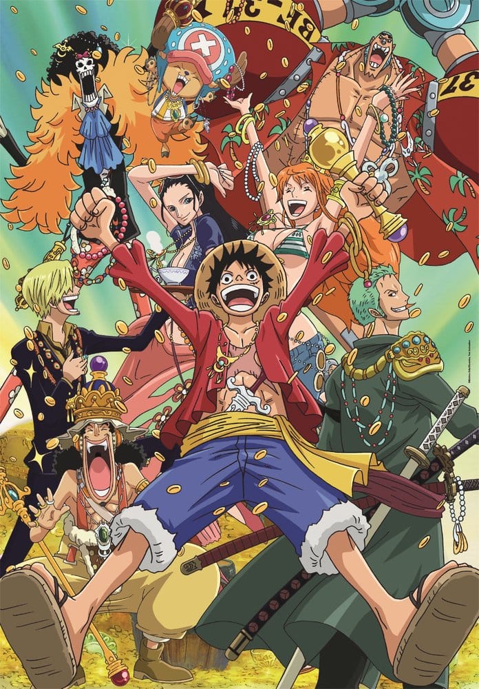 One Piece Jigsaw Puzzle Luffy & Friends (1000 pieces) 8005125399215