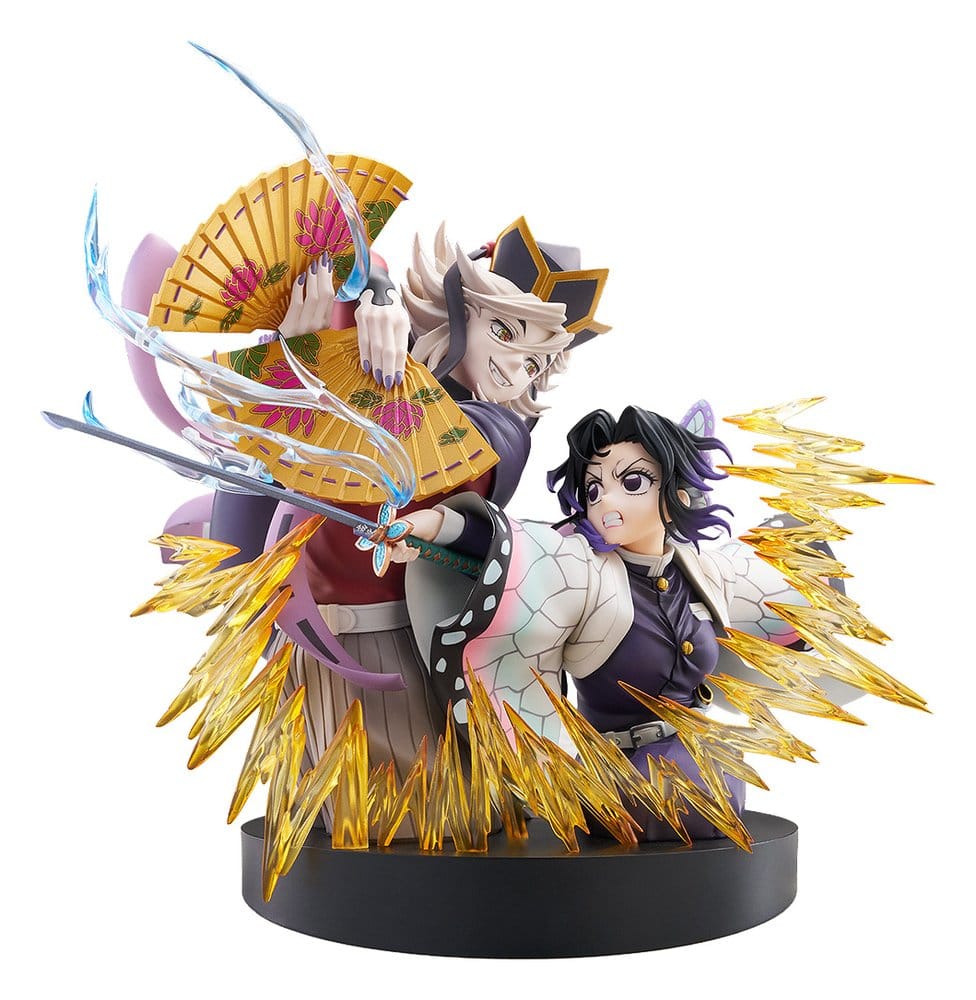 Demon Slayer: Kimetsu no Yaiba PVC Figures 2-Pack Shinobu Kocho & Doma 18 cm 4571452943970