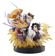 Demon Slayer: Kimetsu no Yaiba PVC Figures 2-Pack Shinobu Kocho & Doma 18 cm 4571452943970