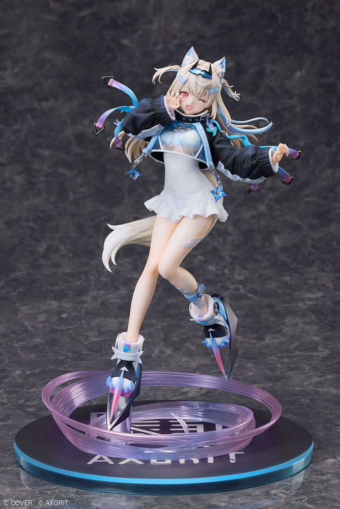 Hololive Production PVC Statue 1/7 Advent Fuwawa Abyssgard AXGRIT Ver. Standard Edition 27 cm 4595643112488
