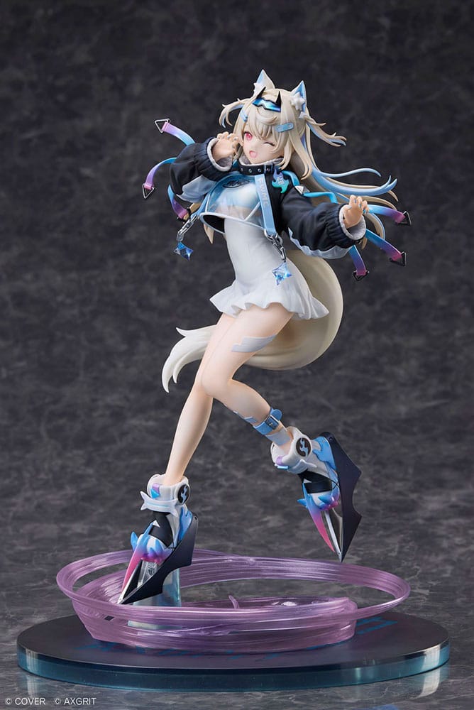 Hololive Production PVC Statue 1/7 Advent Fuwawa Abyssgard AXGRIT Ver. Standard Edition 27 cm 4595643112488