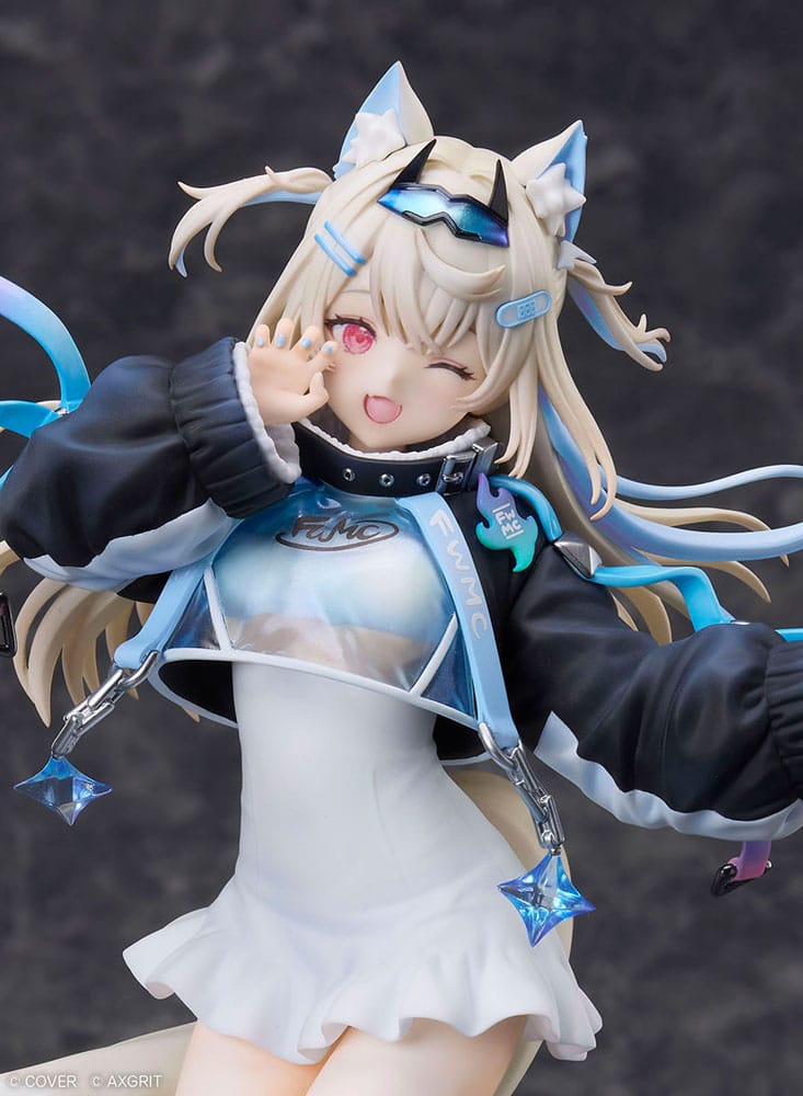 Hololive Production PVC Statue 1/7 Advent Fuwawa Abyssgard AXGRIT Ver. Standard Edition 27 cm 4595643112488