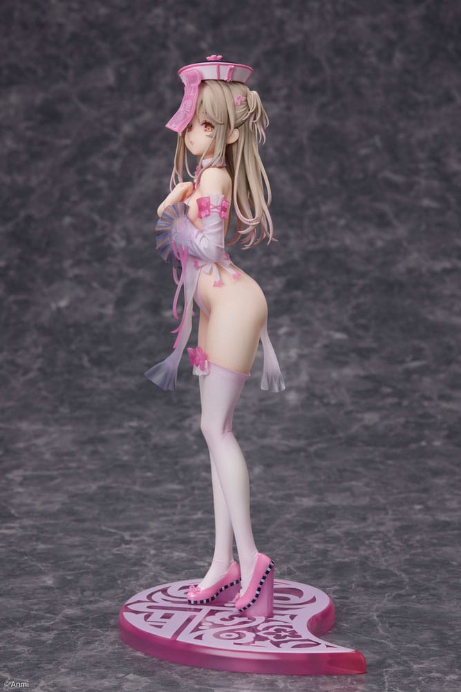 Original Character PVC Statue 1/7 Pink jiangshi Illustration by Anmi 24 cm  4595643112549