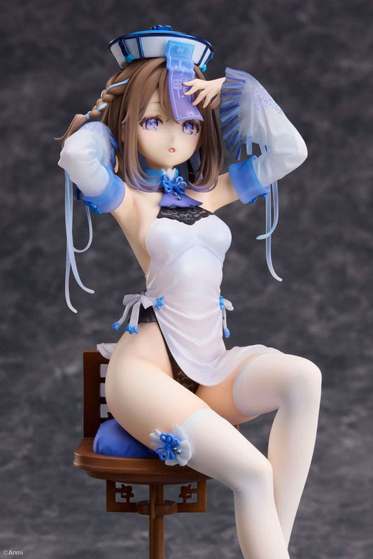 Original Character PVC Statue 1/7 Blue jiangshi Illustration by Anmi 21 cm  4595643112556