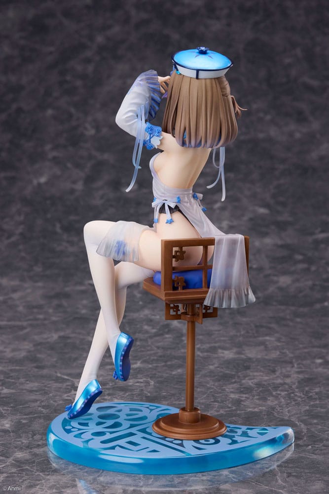 Original Character PVC Statue 1/7 Blue jiangshi Illustration by Anmi 21 cm  4595643112556