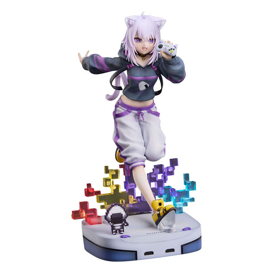 Hololive Production PVC Statue 1/7 Nekomata Okayu We Are Gamers Ver. 23 cm  4595643112570