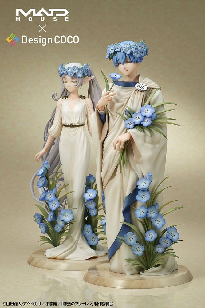 Frieren: Beyond Journey's End PVC Figures 2-Pack Frieren & Himmel Art Nouveau Style 4595643112952