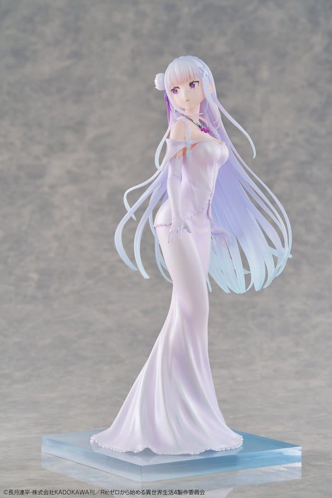 Re:ZERO -Starting Life in Another World- PVC Figure 1/7 Emilia Wedding dress Ver. 24 cm 4570210120929