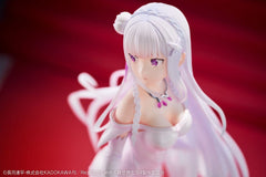 Re:ZERO -Starting Life in Another World- PVC Figure 1/7 Emilia Wedding dress Ver. 24 cm 4570210120929