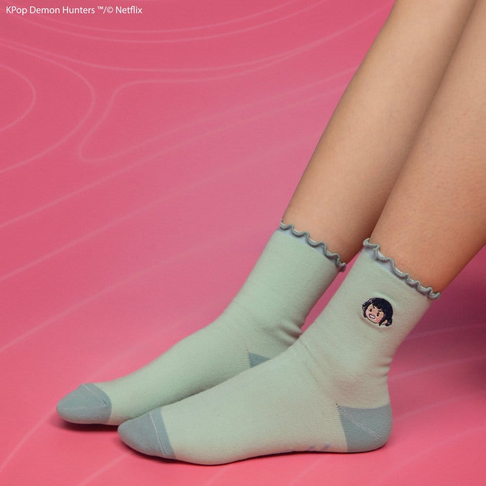 KPop Demon Hunters Socks Set of 3 HUNTR/X 4895205624870