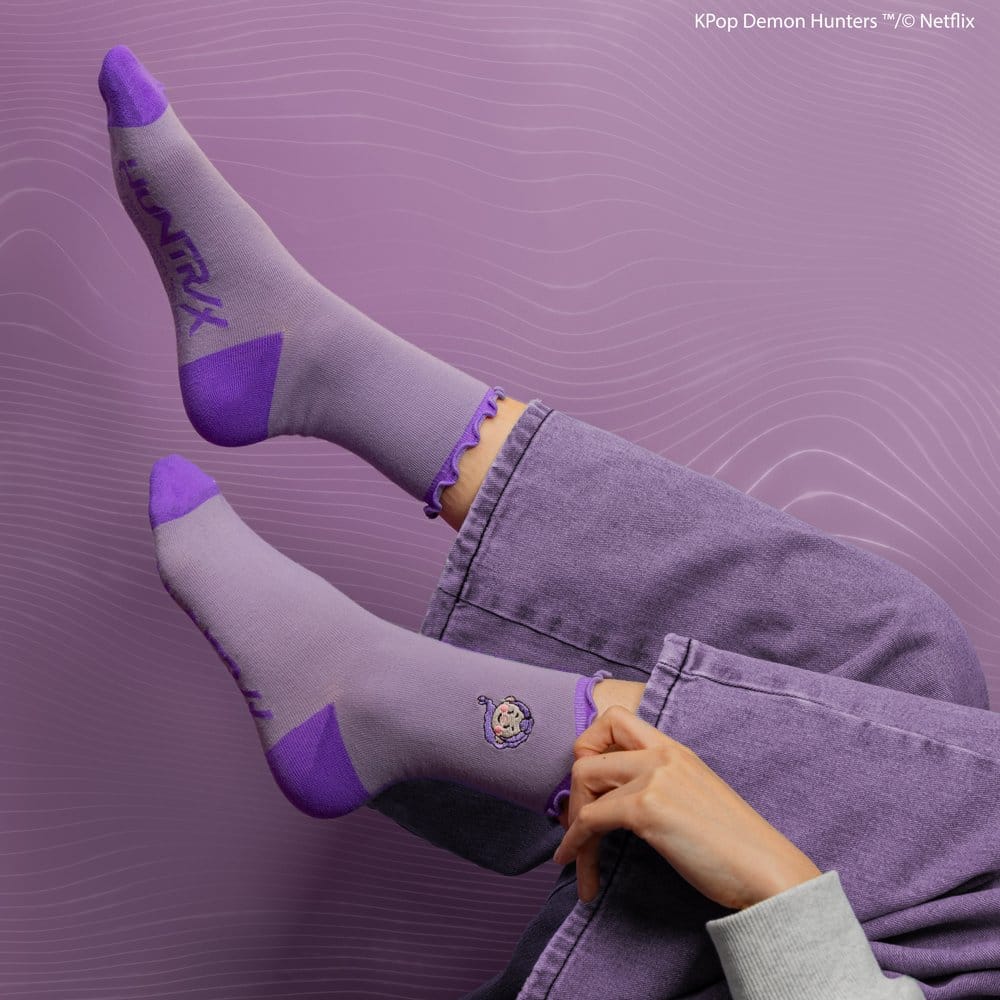 KPop Demon Hunters Socks Set of 3 HUNTR/X 4895205624870