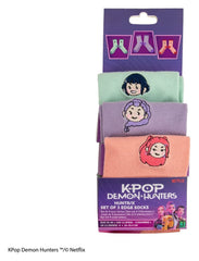 KPop Demon Hunters Socks Set of 3 HUNTR/X 4895205624870