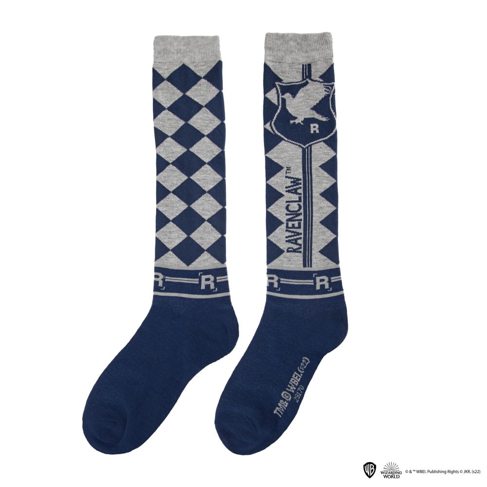 Harry Potter Knee-high socks 3-Pack Ravenclaw 4895205609235