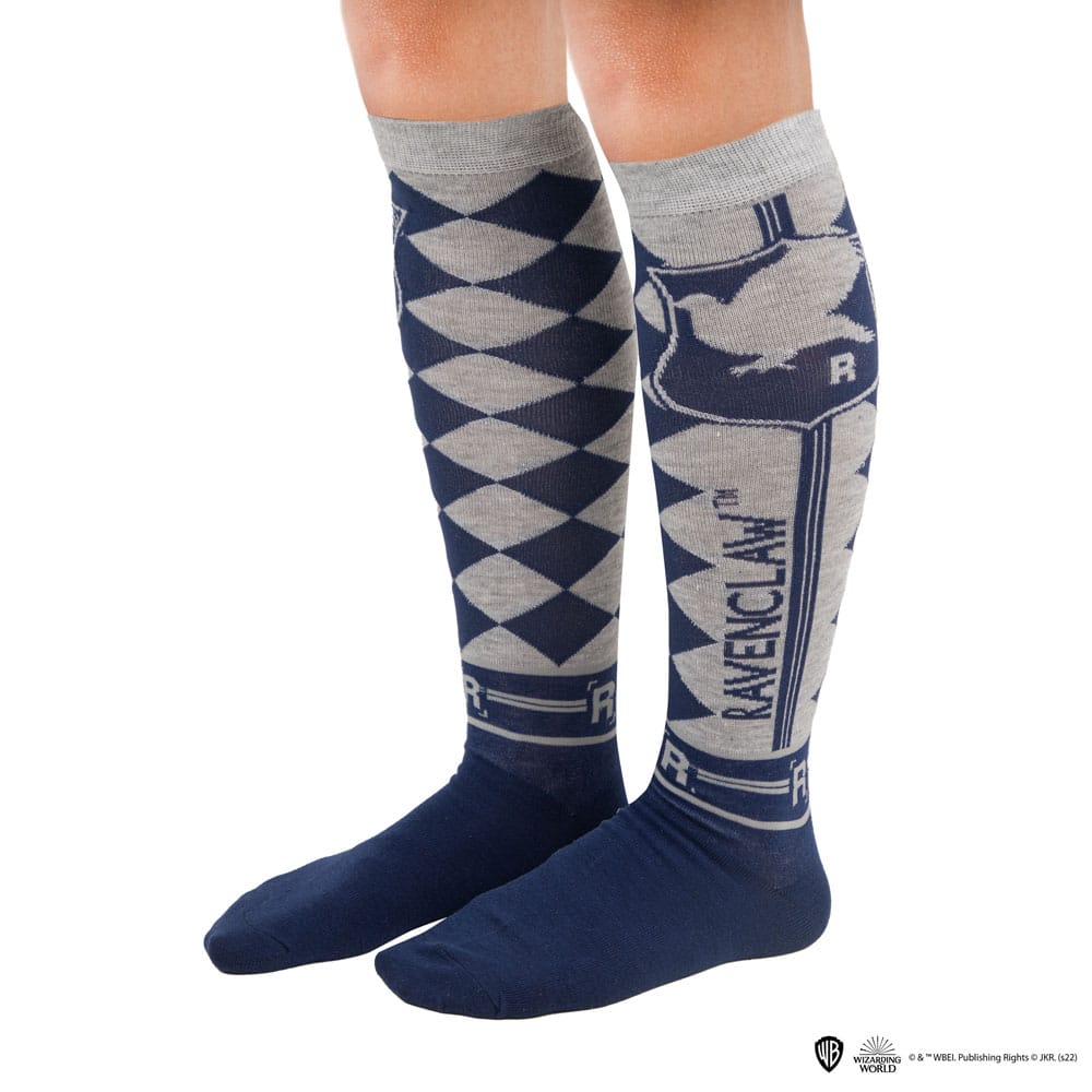 Harry Potter Knee-high socks 3-Pack Ravenclaw 4895205609235