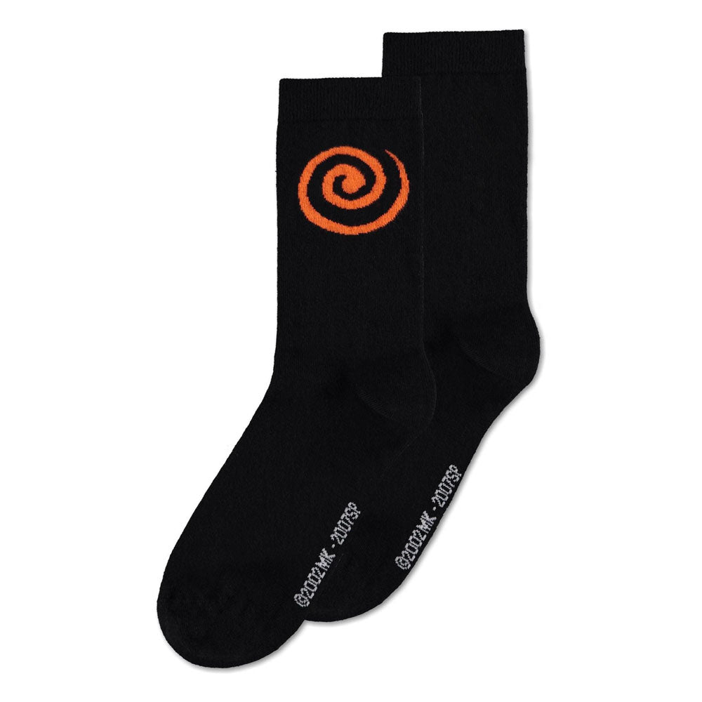 Naruto Shippuden Socks 3-Pack Sasuke Symbol 3 8718526155860
