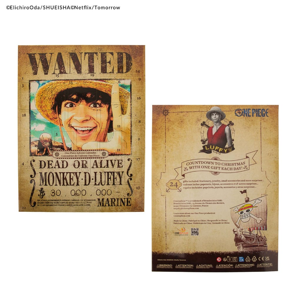 One Piece Advent Calendar 2025 4895205620643